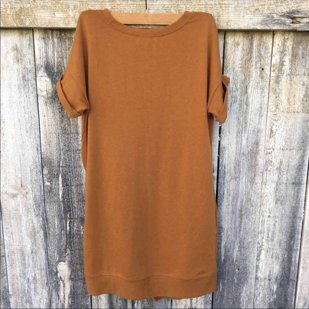 Fashion Nova sweater dress side zip